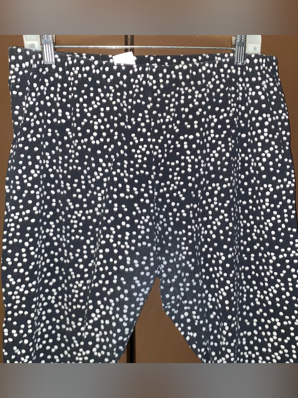 Black and White Speckled Leggings